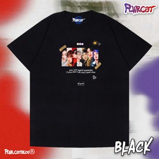 เสื้อยืดแขนสั้นคอกลมเสื้อยืด พิมพ์ลาย Bts YOU WILL REGRET SOMEDAY TEE/FLWRCATCotton 100%  [S-5XL]