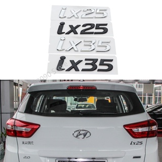 สติกเกอร์ตราสัญลักษณ์ IX25 IX35 สําหรับตกแต่งรถยนต์ Hyundai