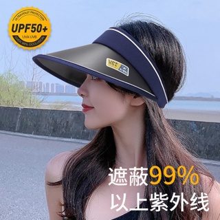 Upf50+ หมวกกันแดด กันรังสีอัลตราไวโอเลต ปีกใหญ่ ฉลุลาย เหมาะกับฤดูร้อน สําหรับผู้หญิง