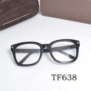 กรอบแว่นตา สายตาสั้น ทรงสี่เหลี่ยม ขนาดใหญ่ ป้องกันแสงสีฟ้า สําหรับ Tom FORD TF638