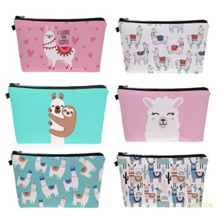 Treeling Alpaca กระเป๋าเครื่องสําอาง กระเป๋าแต่งหน้า