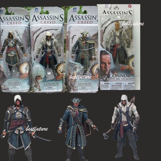 ฟิกเกอร์ Neca Danny Mcfarlane Assassins Creed IV สีดํา ของเล่นสําหรับเด็ก