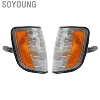 Soyoung Front Turn Signal Light  Side 1248260943 US Standard Dual Color ABS Responsive for Garage