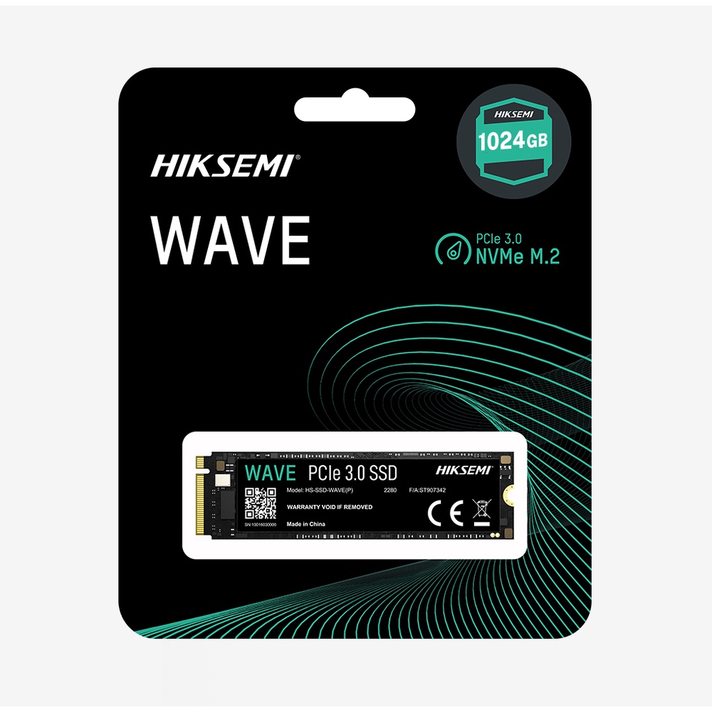 HIKSEMI SSD WAVE(P) CONSUMER 1024GB M.2PCIE HS-SSD-WAVE(P) 1024G WARRANTY 3 YEARS