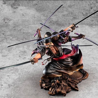 แบรนด์ใหม่ พร้อมส่ง Bandai MH P.O.P มีดพก One Piece Roronoa Zoro Ver.Ghostly Nine Flow &lt; Asura} NWRN