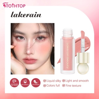 Lakerain 5 สี Natural Liquid Blush ปรับโทนสีผิวให้สว่างขึ้น Waterproof Professional Face Makeup Women Comestic For Beauty [TOP]