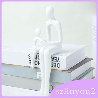 [szlinyou2] ฟิกเกอร์รูปปั้นครอบครัวแอปสแตรคท์ สําหรับตกแต่งบ้าน โต๊ะ ห้องนั่งเล่น