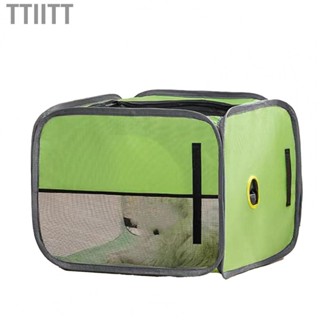 Ttiitt Pet Dryer  Safety Breathable Hair Box Bite Resistant Fast Drying Easy To Use for Home