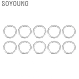 Soyoung N0138157 Hard Oil Crush Washers Drain Plug Gaskets Sealed Car Accessories Easy To Use Original Standard for Automobile