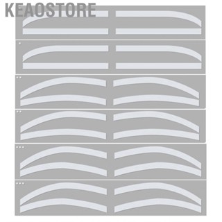 Keaostore Eyebrow Tattoo Auxiliary   Shaping Stencil Hygienic Disposable Use Convenient for Home