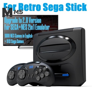 จอยเกมไร้สาย Sega Stick 16 Bit 1913 สไตล์เรโทร สําหรับ Sega NES