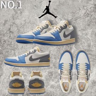 【ของแท้ 100% 】 air jor.dan 1 low Tokyo รองเท้าบาสเก็ตบอล สไตล์วินเทจ สําหรับทุกเพศ