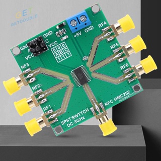 [Getdouble.th] โมดูลสวิตช์ RF ไม่สะท้อนแสง DC-3 GHz HMC252 เสาเดี่ยว 6 เสา [Getdouble.th]