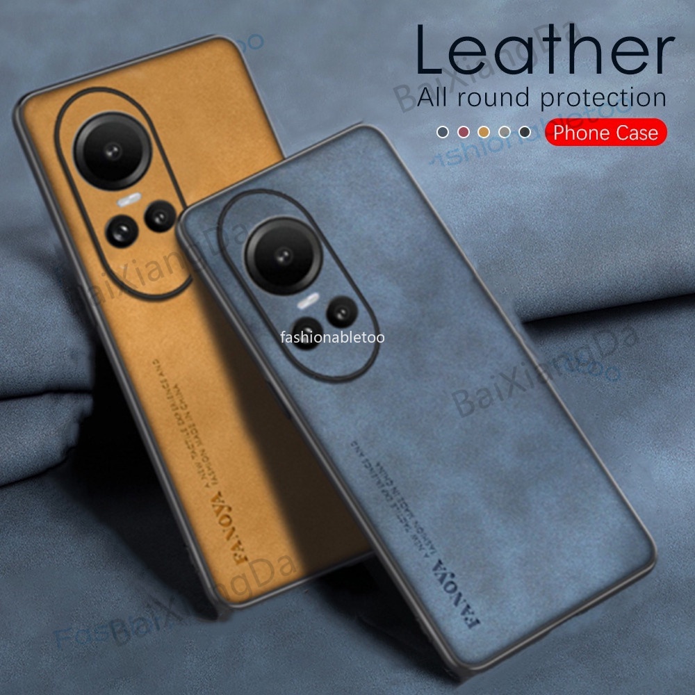 เคสโทรศัพท์มือถือหนัง TPU นิ่ม ผิวด้าน กันกระแทก สําหรับ Oppo Reno 10 11 pro plus 10proplus 11pro Reno10pro+ Reno11pro Reno11 F Reno11F