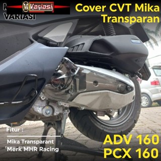 ฝาครอบ CVT ADV 160 PCX 160 Mica แบบใส สําหรับแข่งรถ MHR