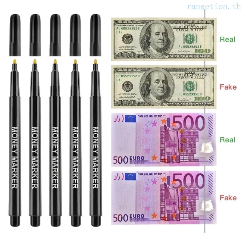 Ran ปากกามาร์กเกอร์ตรวจจับธนบัตรปลอม เชื่อถือได้ทันที