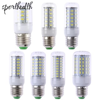 หลอดไฟ LED 220V-240V E27 SMD 5730 สว่างมาก แสงสีขาว