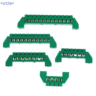 Utzn&gt; ใหม่ แถบเชื่อมต่อเทอร์มินัลบล็อก ทองเหลือง 4 6 8 10 12 ตําแหน่ง