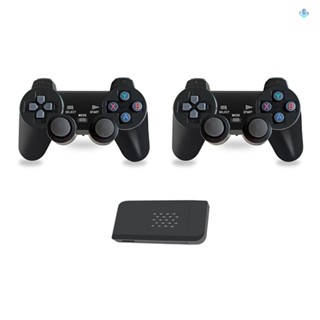 M8 เกมคอนโซลไร้สาย 2.4G HD Arcade PS1 Home TV Mini Game Console U Bao Retro Game Console Wireless Gamepad Controller M8 64G (แพ็คเกจมาตรฐาน)