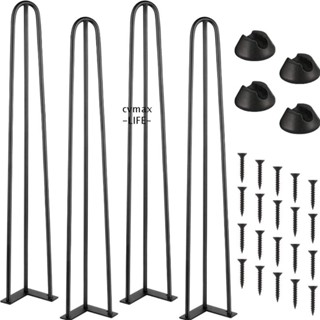 CYMX สกรูขาโต๊ะ อุปกรณ์เสริม สําหรับกิ๊บติดผม 4 ชิ้น