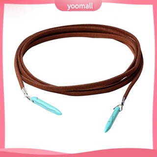 {YO} สร้อยคอโชคเกอร์ จี้เทอร์ควอยซ์ สไตล์โบฮีเมียน สําหรับผู้หญิง