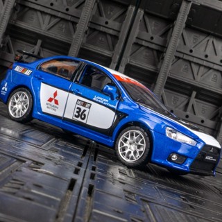 โมเดลรถยนต์ Mitsubishi Lanse EVO ขนาด 1:32 ของเล่นสําหรับเด็ก