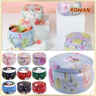 ROWANS ขวดโหลอลูมิเนียม สําหรับใส่เทียน ครีมบาล์ม 2 ชิ้น