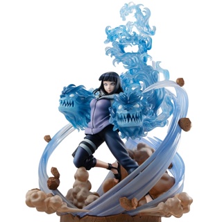 ใหม่ พร้อมส่ง ฟิกเกอร์ผู้ชาย MegaHouse Hyuga Hinata Soft Walk Double Lion Fist GALS Naruto