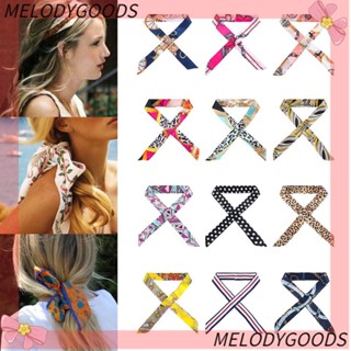 Melodg ริบบิ้นผ้าไหม ขนาดเล็ก 40 สี สําหรับตกแต่งกระเป๋าถือ ผ้าพันคอ ที่คาดผม สายรัดข้อมือ / สายรัดเอว