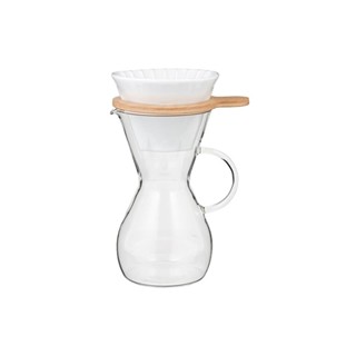 Iwaki โถกาแฟ แก้วทนความร้อน และชุดดริป Snowtop 600 มล. K8694T-M