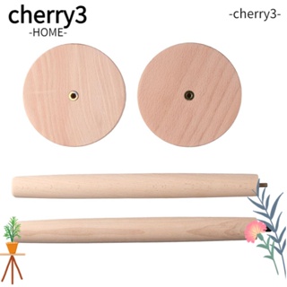 Cherry3 ที่แขวนม้วนกระดาษทิชชู่ แบบไม้ สําหรับห้องน้ํา ห้องครัว 2 แพ็ค