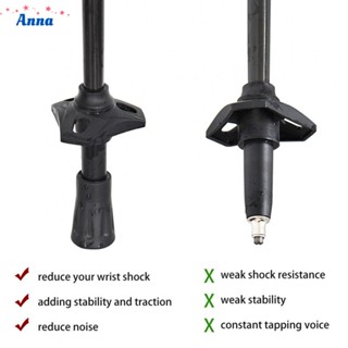 【Anna】Trekking Pole Tip Set Hammers Pole Reinforced Stick Tip Trekking Walking Cap