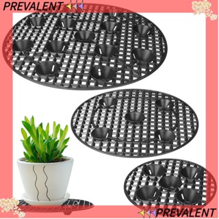 PREVALENT Heavy Duty Plant Level Pot Elevator Indoor Outdoor Plant Pot Saucer Plant Stands Flower Pot Plant Holder Patio Deck Floor Protector Prevent Rot and Damage 20/30/40cm Pot Tray