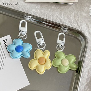 Yescont พวงกุญแจ จี้ดอกไม้น่ารัก สีแคนดี้ สําหรับห้อยกระเป๋า หูฟัง DIY