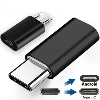 [ Featured ] อะแดปเตอร์เชื่อมต่อที่ชาร์จโทรศัพท์มือถือ USB Type-C ตัวเมีย เป็น Micro USB ตัวผู้ Type-C Micro USB สําหรับ Xiaomi Redmi Huawei