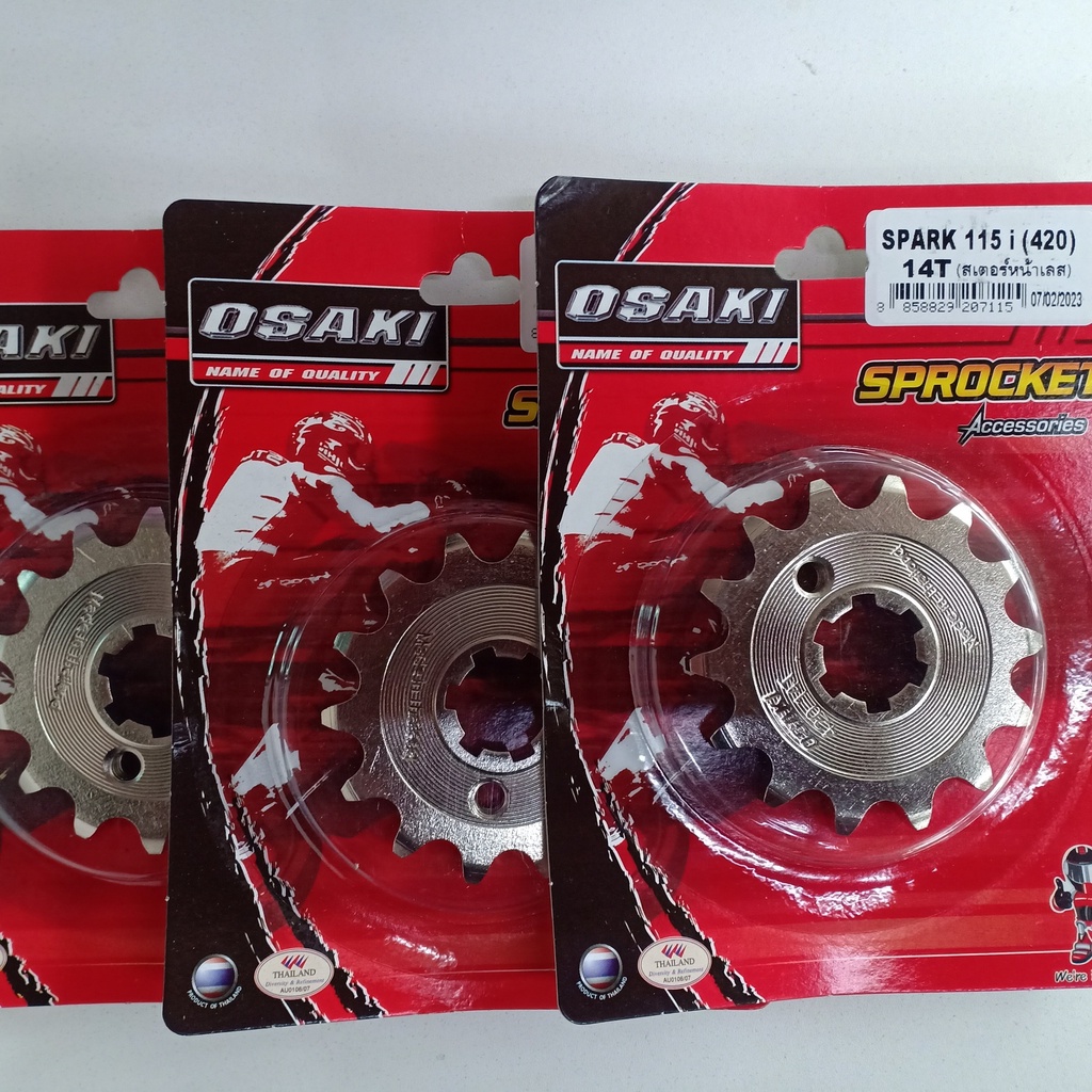 OSAKI (420) สเตอร์หน้า เลส SPARK115-I,FINN115-I,SPARK135 14ฟัน (14T)