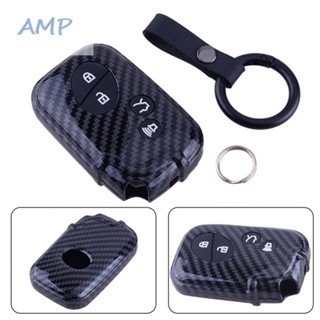 ⚡BABYCITY-TH⚡Carbon Fiber Look Key Fob Case Cover Shell Fit For Lexus GX LX RX ES IS GS LS HS⚡NEW 7