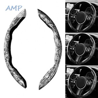 ⚡BABYCITY-TH⚡38CM O-D Type Car Steering Wheel Cover Leather Booster Aid Anti-skid Protect⚡NEW 7