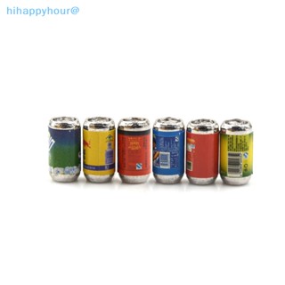 Hihappyhour โมเดลเครื่องดื่มโค้กจิ๋ว สเกล 1/6 สําหรับตกแต่งบ้านตุ๊กตา 6 ชิ้น