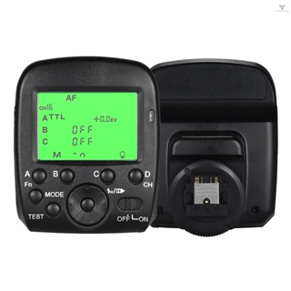 Fw 2.4GHz TTL Wireless Flash Trigger Transmitter HSS 1/8000s 4 Group 16 Channel LCD Display Replacement for  A77II A7RII A7R A58  A99 ILCE600L