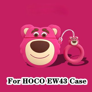 【คุณภาพสูง】สําหรับ Hoco. เคสหูฟัง แบบนิ่ม ลายการ์ตูน EW43 สําหรับ HOCO EW43