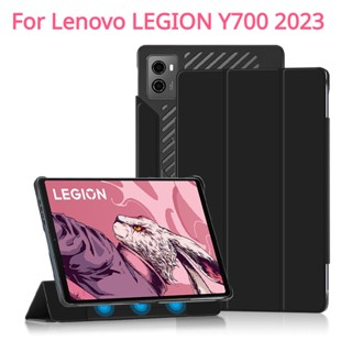 เคสแท็บเล็ตหนัง PU ฝาพับแม่เหล็ก พร้อมขาตั้ง ถอดออกได้ สําหรับ Lenovo LEGION Y700 2nd Gen 2023 8.8 นิ้ว TB-320FU