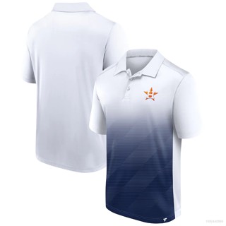 เสื้อโปโลแขนสั้น Ani MLB Houston Astros Jersey พลัสไซซ์