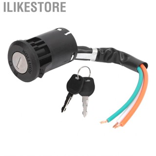 Ilikestore Ignition Switch  Direct Installation Durable Stable ATV with 2 Keys for 50cc 70cc 90cc 110cc 150cc 200cc 250cc Go Kart Dirt Bike