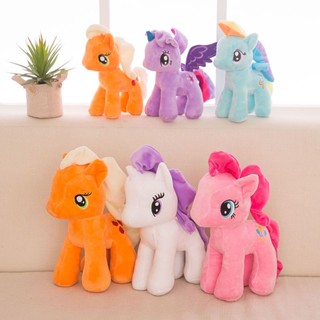 ของเล่นตุ๊กตา My Little Pony น่ารัก สีม่วง สําหรับเด็ก