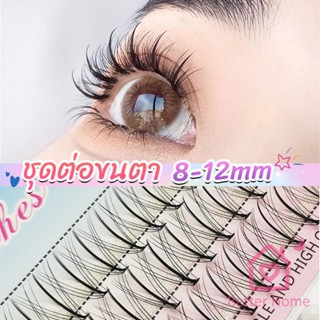 Better DIY ชุดต่อขนตา 8-12 มม. ชุดมืออาชีพขนตาแต่งหน้า ใหม่สไตล์สาวเวียดนาม false eyelashes