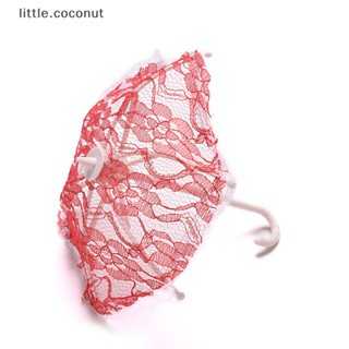 [little.coconut] ร่มลูกไม้ สไตล์คลาสสิก พร้อมเฟอร์นิเจอร์ สําหรับบ้านตุ๊กตา 1 ชิ้น