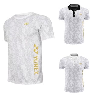 ✨✨2023✨✨ Yonex เสื้อโปโล แขนสั้น ระบายอากาศ แห้งเร็ว เหมาะกับฤดูร้อน สําหรับผู้ชาย และผู้หญิง