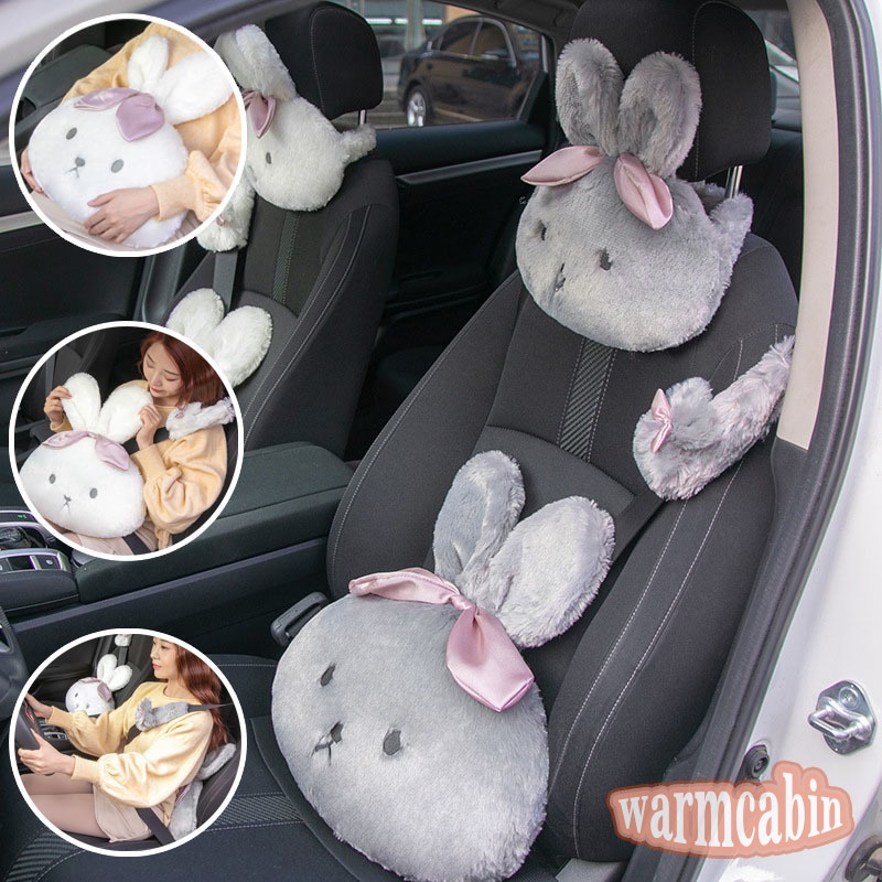 พร้อมส่ง หมอนรองคอในรถ หมอนเอว รถยนต์อุปกรณ์ภายในรถยนต์