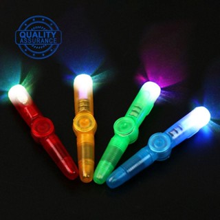 ของเล่นปากกา Fidget Spinning Light Up Pen Sensory Fidget สําหรับเด็ก F6N6